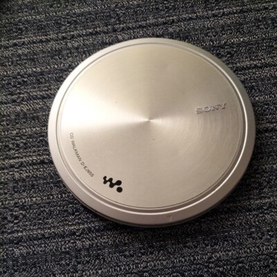 SONY D-EJ955 CD WALKMAN Portable CD Player Silver Good | eBay