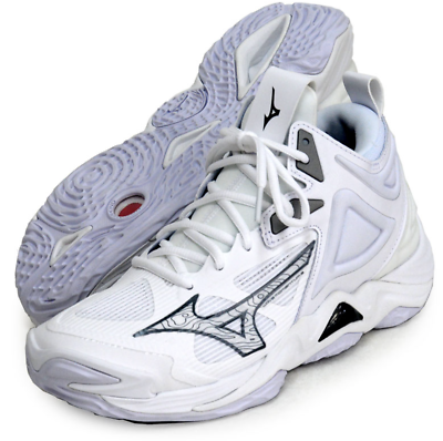Mizuno Japan Men's WAVE Momentum 3 Mid Volleyball Shoes V1GA2317