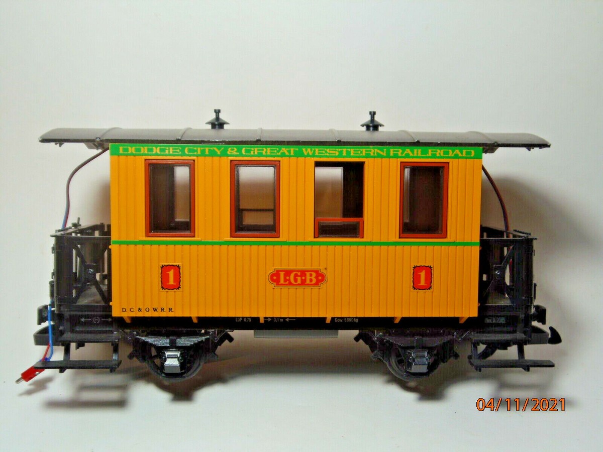LGB Lehmann # 3006 Dodge City &Great Western Railroad Train Car,G