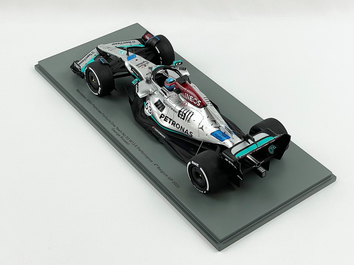 Mercedes F1 W13 #63 George Russell Belgium 2022 Special Livery 1