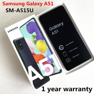 Samsung Galaxy A51 SM-A515U 128GB 48MP Unlocked Android Smartphone