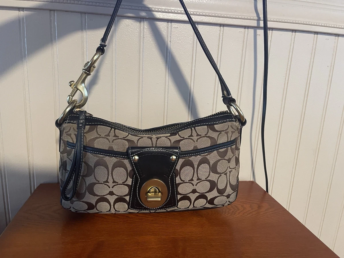 Coach Legacy Shoulder Bags Turn Lock Handbags for Women for sale