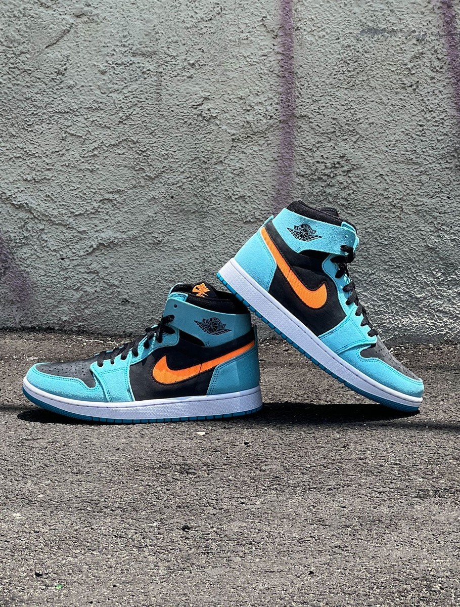 Nike Air Jordan 1 Zoom Air CMFT 2 Shoes Bleached Aqua OG DV1307