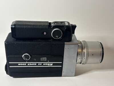 Nikon 8x super zoom super 8 camera Turns On Read | eBay