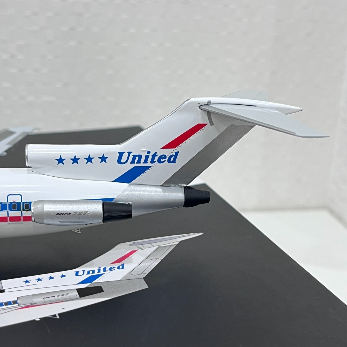 航空機・ヘリコプター Gemini 200 Boeing 727-200 United 航空機