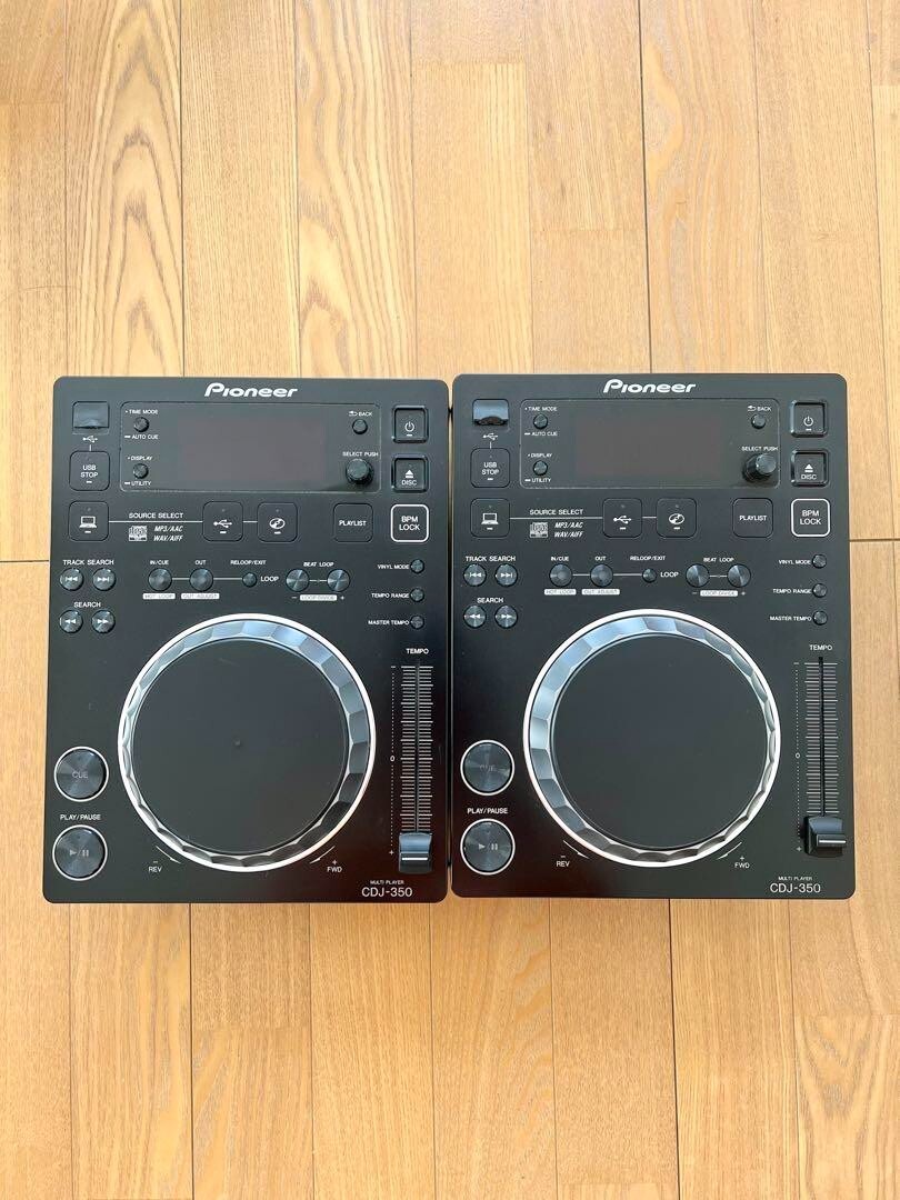 Pioneer DJ CDJ-350 Black Pair Compact DJ Multi Player CDJ350 | eBay