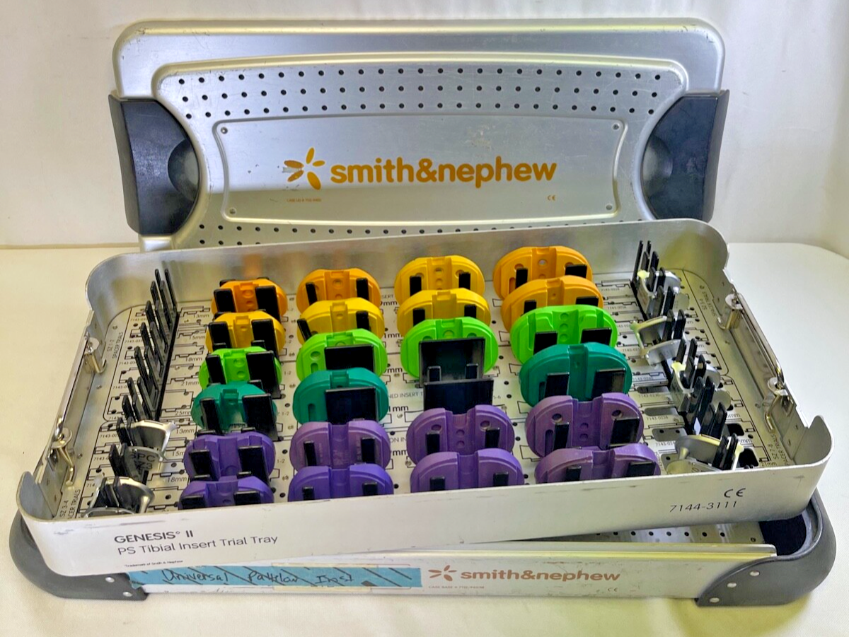Smith & Nephew 7144-3111 Genesis II PS Tibial Insert Trial Tray