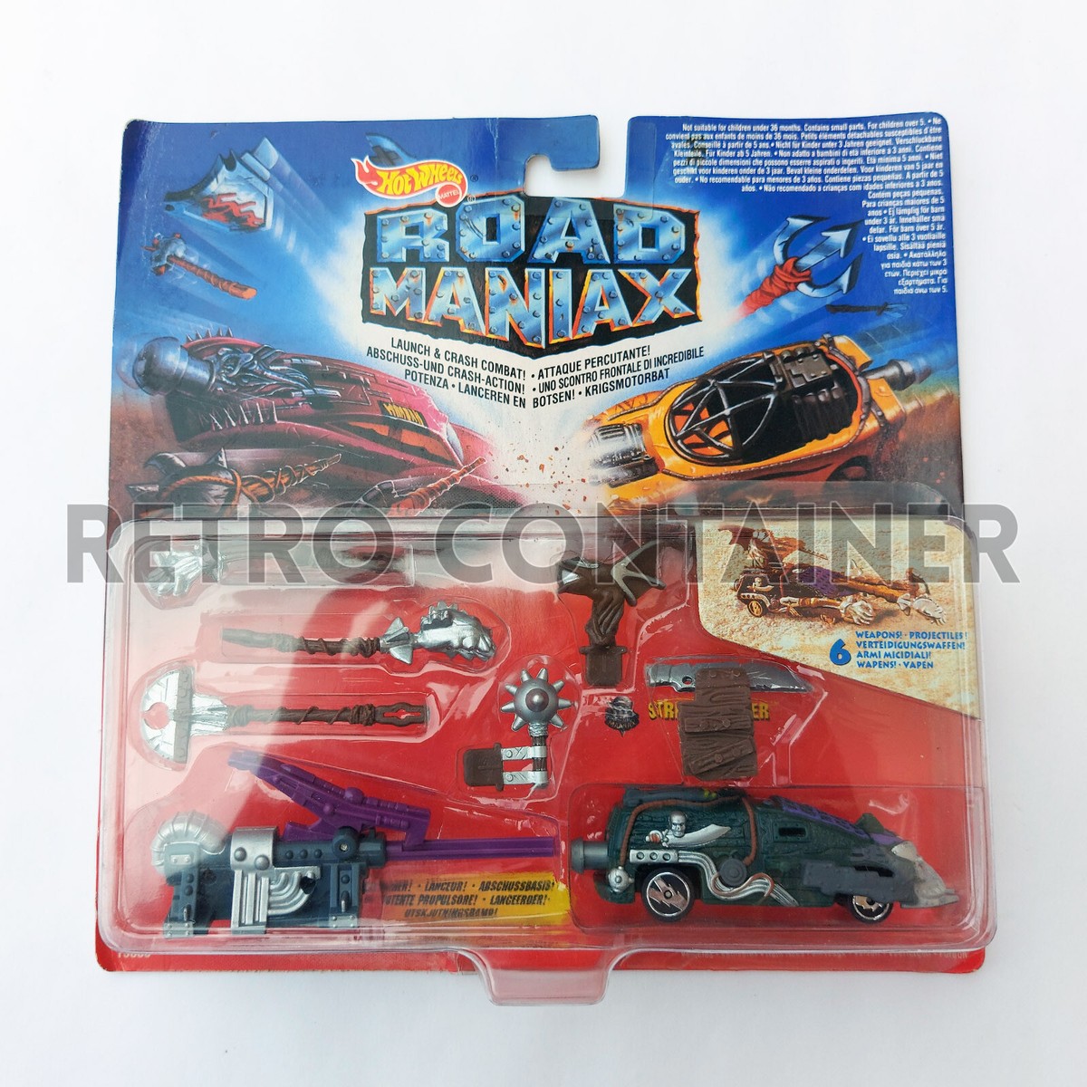 MATTEL HOT WHEELS Vintage - ROAD MANIAX - MISB MOC NEW Road