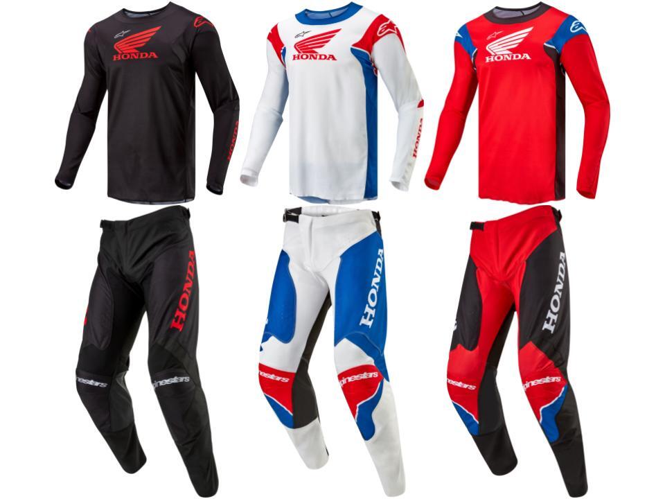 Alpinestars Honda Racer Iconic Jersey & Pant Combo Set Men's
