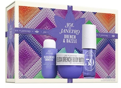 Sol De Janeiro Delicia Drench & Dazzle 59 - 3 pc Gift Set - New | eBay