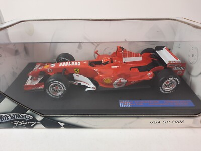 Hot Wheels Ferrari 248 F1 Michael Schumacher USA GP 2006 FULL