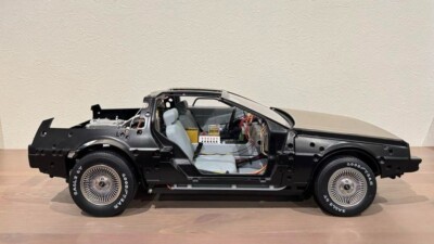 DeAGOSTINI Back to the Future DeLorean 1/8 Scale Complete Built