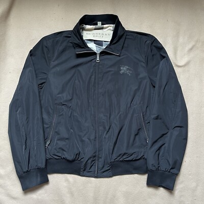Burberry BRIT bomber jacket lightweight men's size XL | eBay