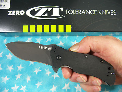 ZERO TOLERANCE usa SPRING ASSIST flipper knife S30V G10 Ken Onion