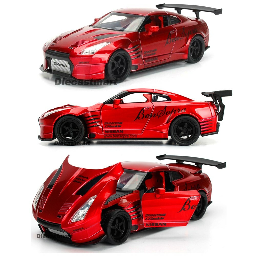 Jada 1:24 Display JDM Tuners 2009 Nissan GT-R R35 Ben Sopra