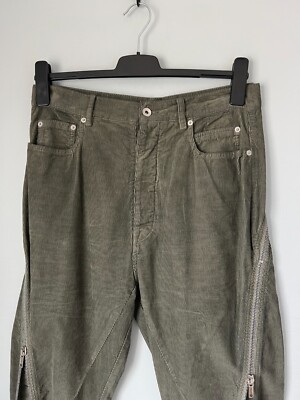 Rick Owens DRKSHDW Corduroy Bolana Banana Pants - Size 31