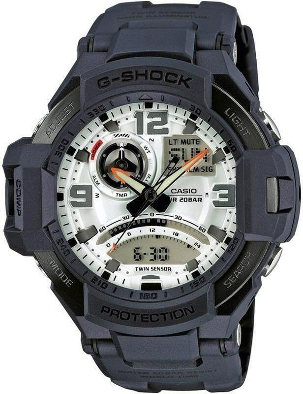 BRAND NEW CASIO G-SHOCK GA-1000-2A AVIATOR SKY COCKPIT LIMITED