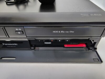 Panasonic DMR-BR670V-K DMR-BR670V Blu-ray Recorder VHS HDD Combo