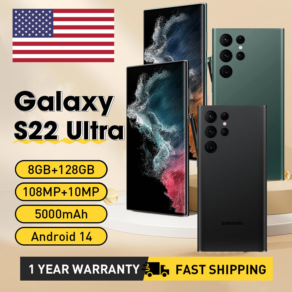 SAMSUNG GALAXY S22 ULTRA 5G S908U1 128GB│256GB│512GB (FACTORY
