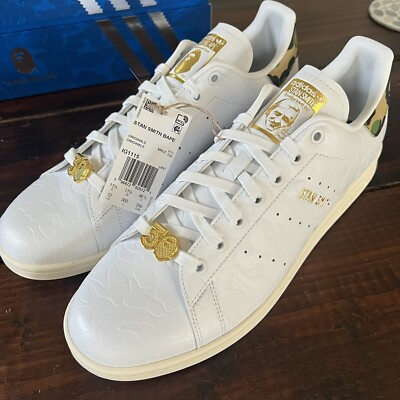 Adidas x Bathing Ape BAPE Stan Smith 30th Anniversary Shoes Size