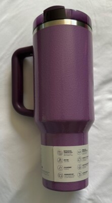 NEW Stanley 40oz Quencher H2.0 Tumbler Hammertone Lilac Exclusive