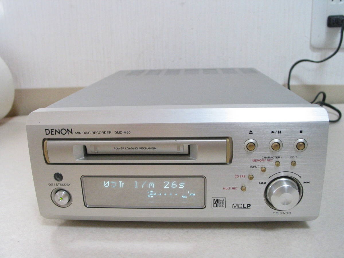DENON DMD-M50 MINI DISC Recorder MD Deck Player | eBay