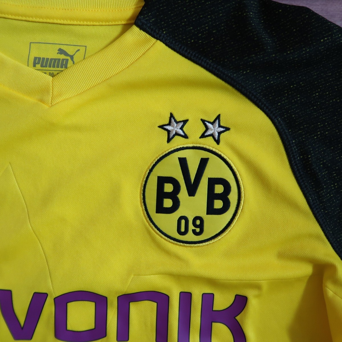 PUMA Football Shirt SANCHO #7 Borussia Dortmund Soccer Jersey, Boy