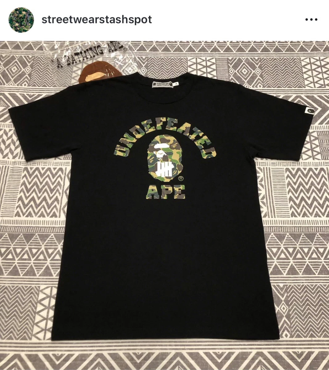 Bape X Undefeated In Men's T-Shirts for sale - eBay