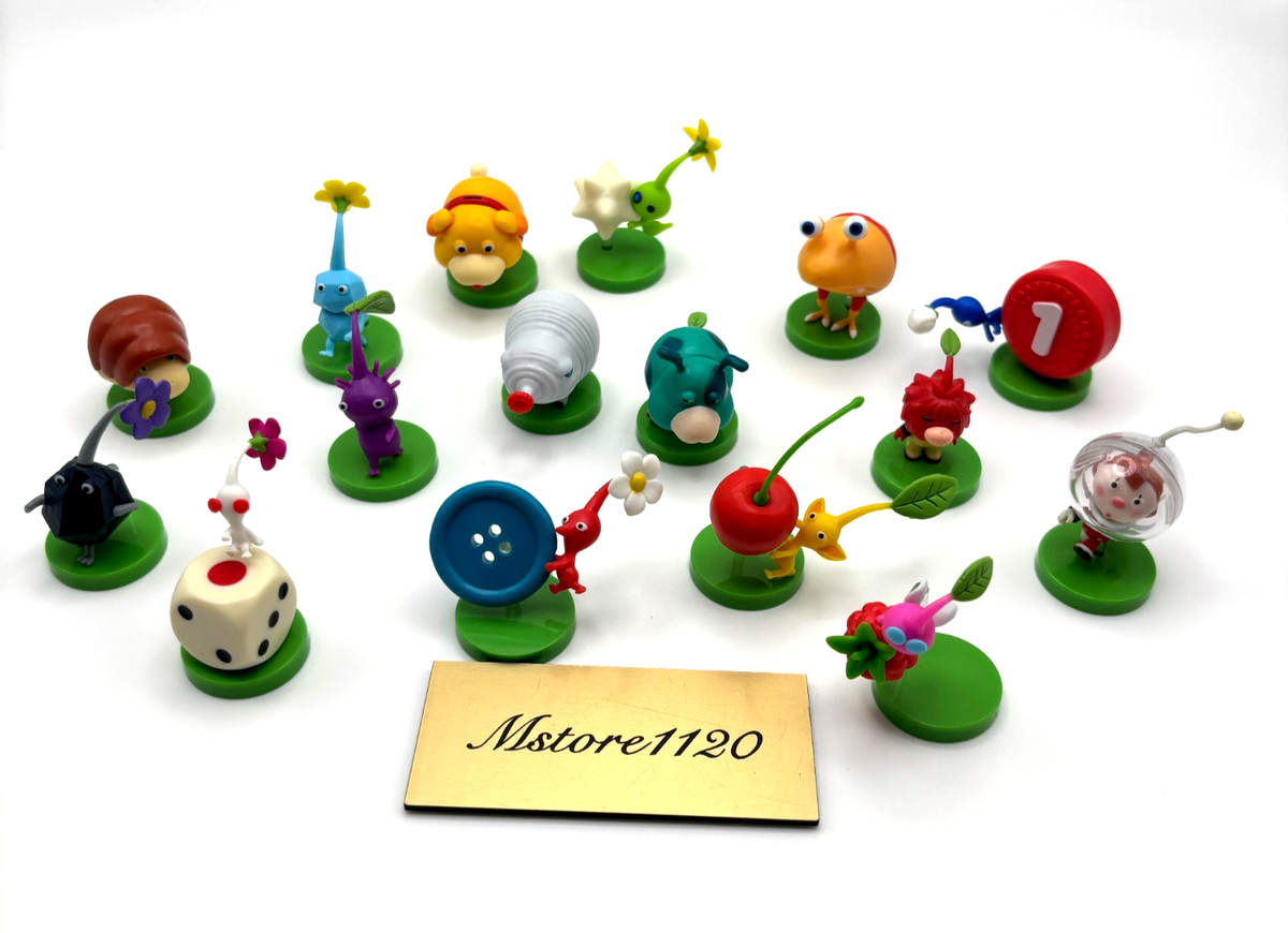 Nintendo Pikmin Choco Egg Figure 16 piece Complete Set Secret