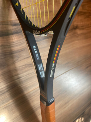 Extremely Rare JAQ St. Vincent Wilson PRO STAFF Largehead Tennis