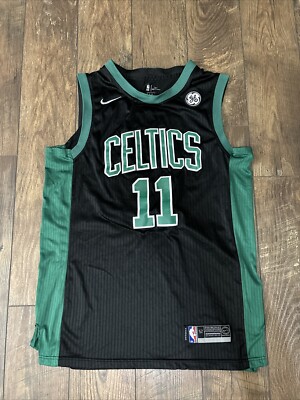 NIKE NBA BOSTON CELTICS GREEN Black KYRIE IRVING SWINGMAN JERSEY