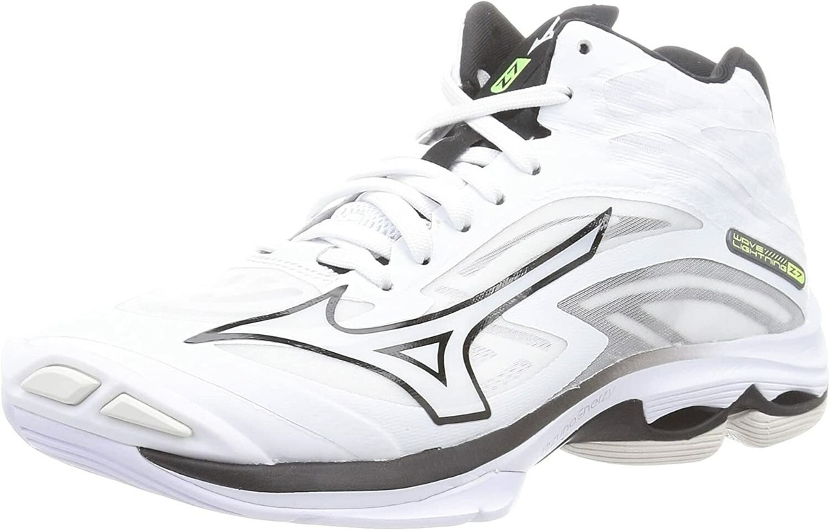 MIZUNO Volleyball Shoes WAVE LIGHTNING Z7 MID V1GA2250 White US9.5