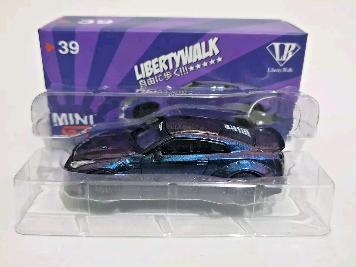 MINI GT 1/64 LBWORKS GT-R R35 マジックパープル MINIGT.com