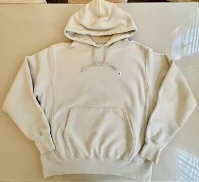 Vintage 90s Champion Green Reverse Weave Tag Hoodie Adult Medium