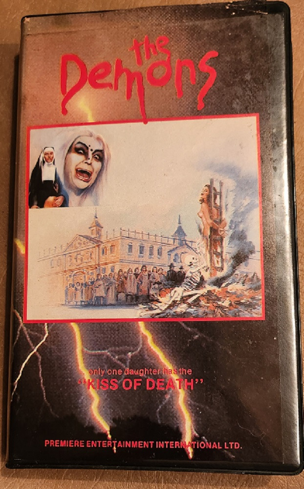 Jesus Franco VHS The Demons 1973 Rare Clamshell Box Premiere | eBay