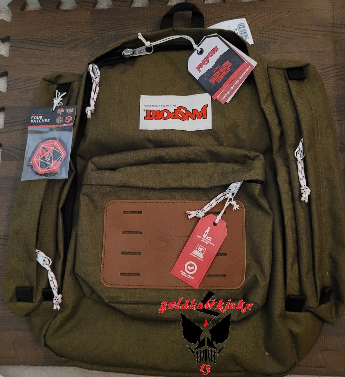 Jansport stranger things FIELD PACK DEMOGORGON HUNTER Backpack 28L