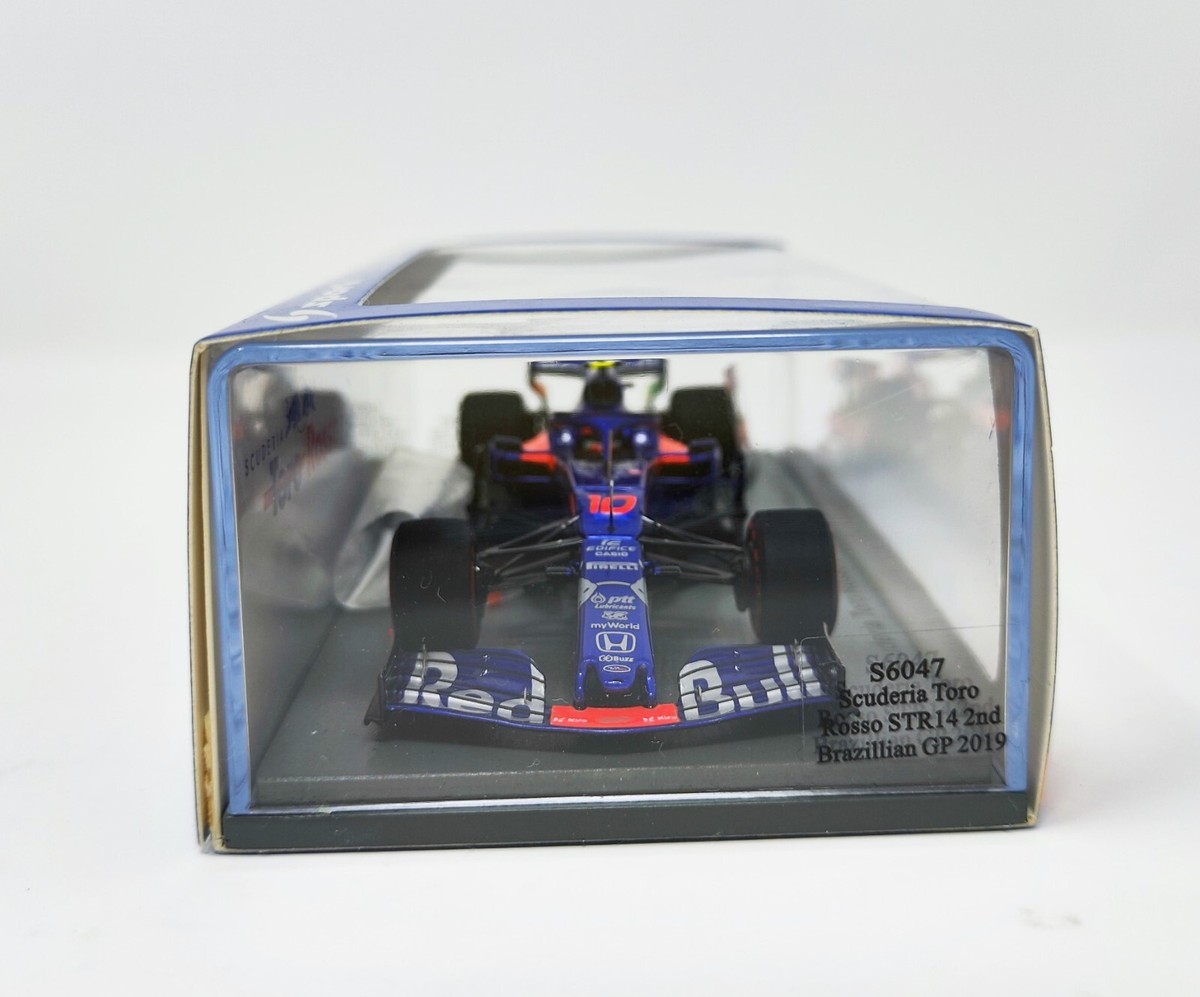 SPARK 1/43 S6047 TORO ROSSO HONDA STR14 P・Gasly 2nd Brazillian GP
