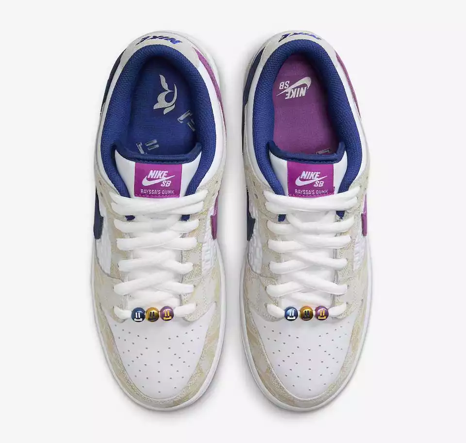 Size 9.5 - Rayssa Leal x Nike Dunk SB Low White for sale online | eBay