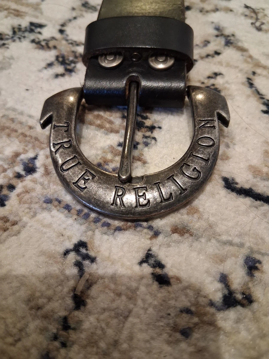 True Religion Leather Studded Belts for Men for sale | eBay