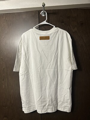 LOUIS VUITTON BIRDS PRINTED COTTON TSHIRT | eBay