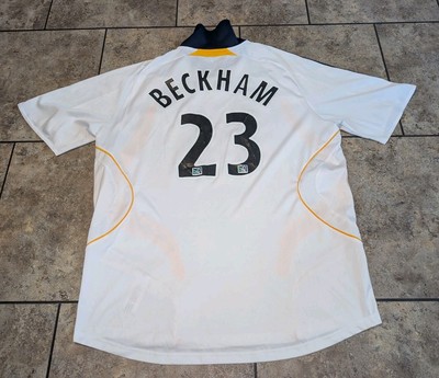 David Beckham LA Galaxy Adidas Jersey Sz XXL #23 2007-08 MLS Vtg