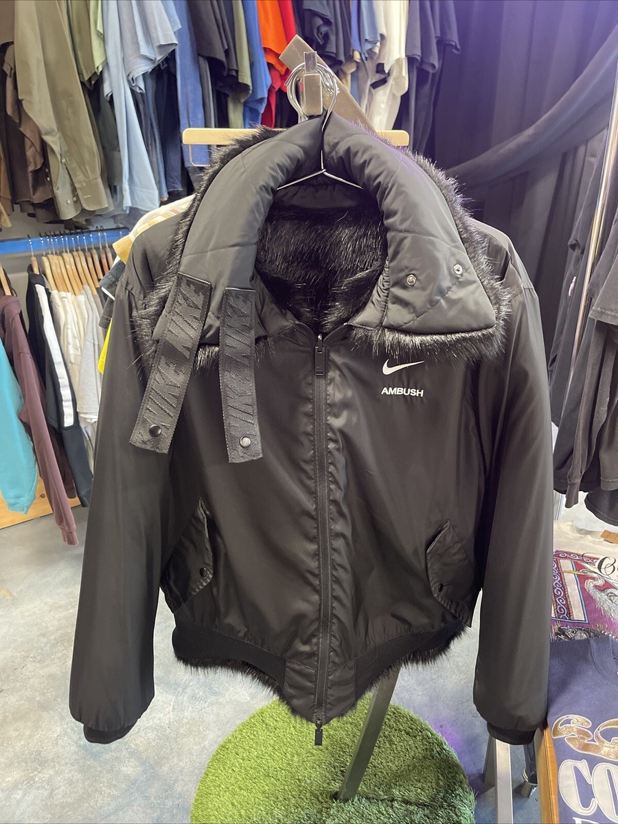 NIKE X AMBUSH REVERSIBLE Fur Jacket (Large) | eBay