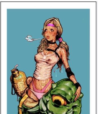 Rockin' Jelly Bean GIRL LIKE RUMBLE 2nd Color 381 x 762 mm Edition