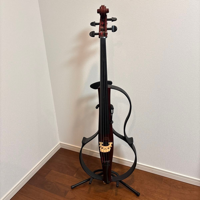 YAMAHA SVC-100 弓・胸当て 有 サイレントチェロ YAMAHA SVC-100 弓