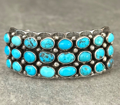 Vintage Native American Navajo Daniel J.Martinez Turquoise