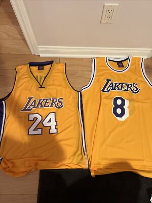 Kobe Bryant LA Lakers Retirement Ceremony Giveaway Jerseys 8 And