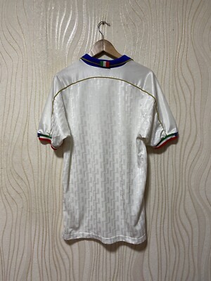 ITALY 1995 1996 AWAY FOOTBALL SHIRT SOCCER JERSEY NIKE sz M MEN
