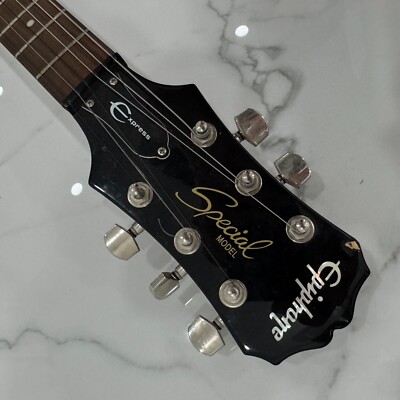 Epiphone Special model Express electric guitar Red / Black MINTY