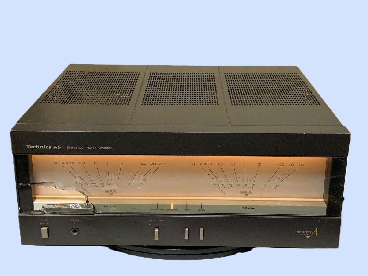 Junk Technics SE-A5 Stereo Power Amplifier | eBay