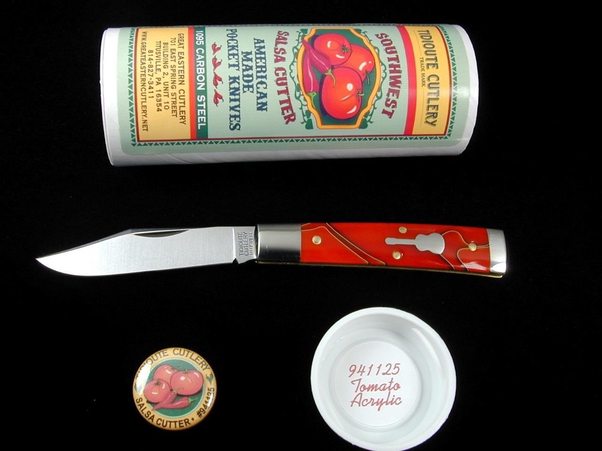 GREAT EASTERN GEC TOMATO ACRYLIC LIBERTY SOUTHWEST SALSA CUTTER